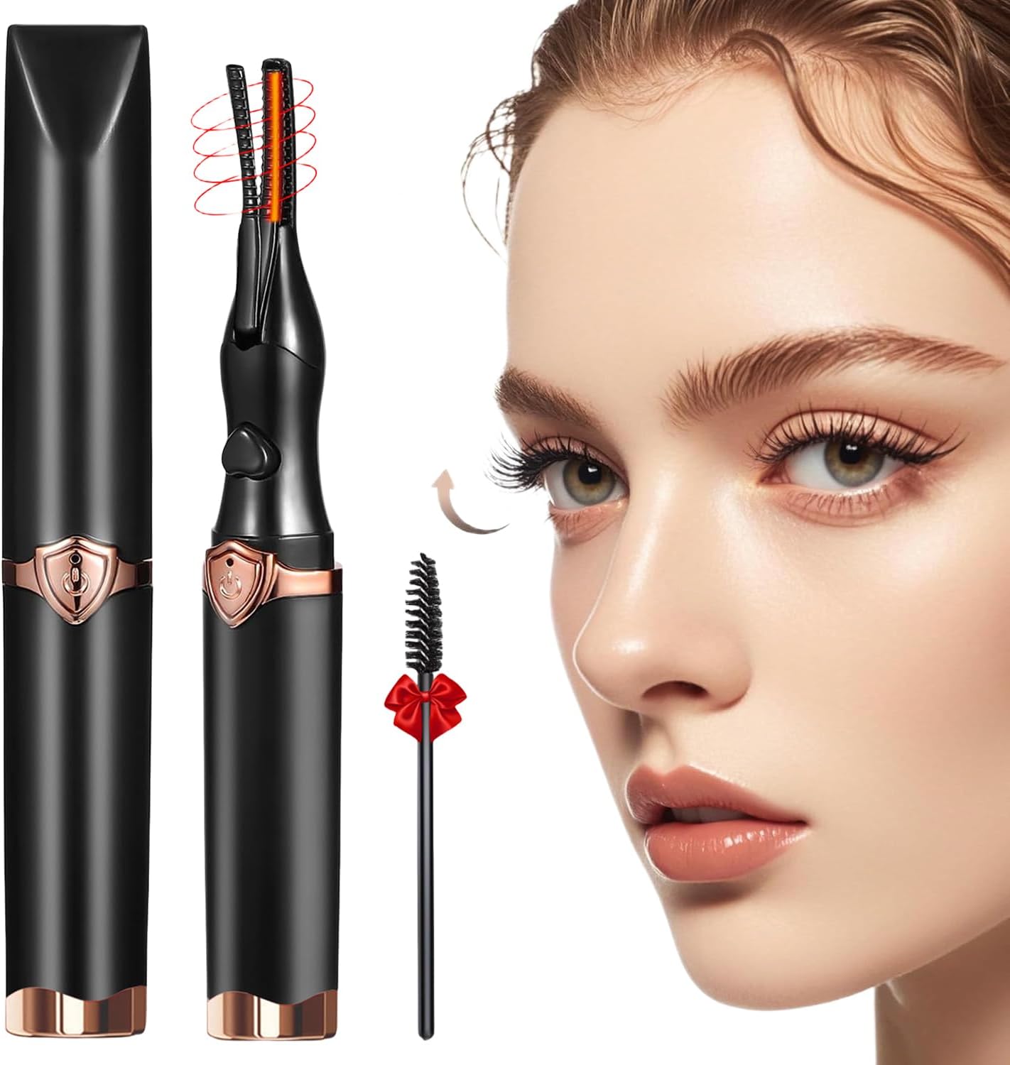 RIZADOR DE PESTAÑAS ELÉCTRICO 2 EN 1 - GoldenLash