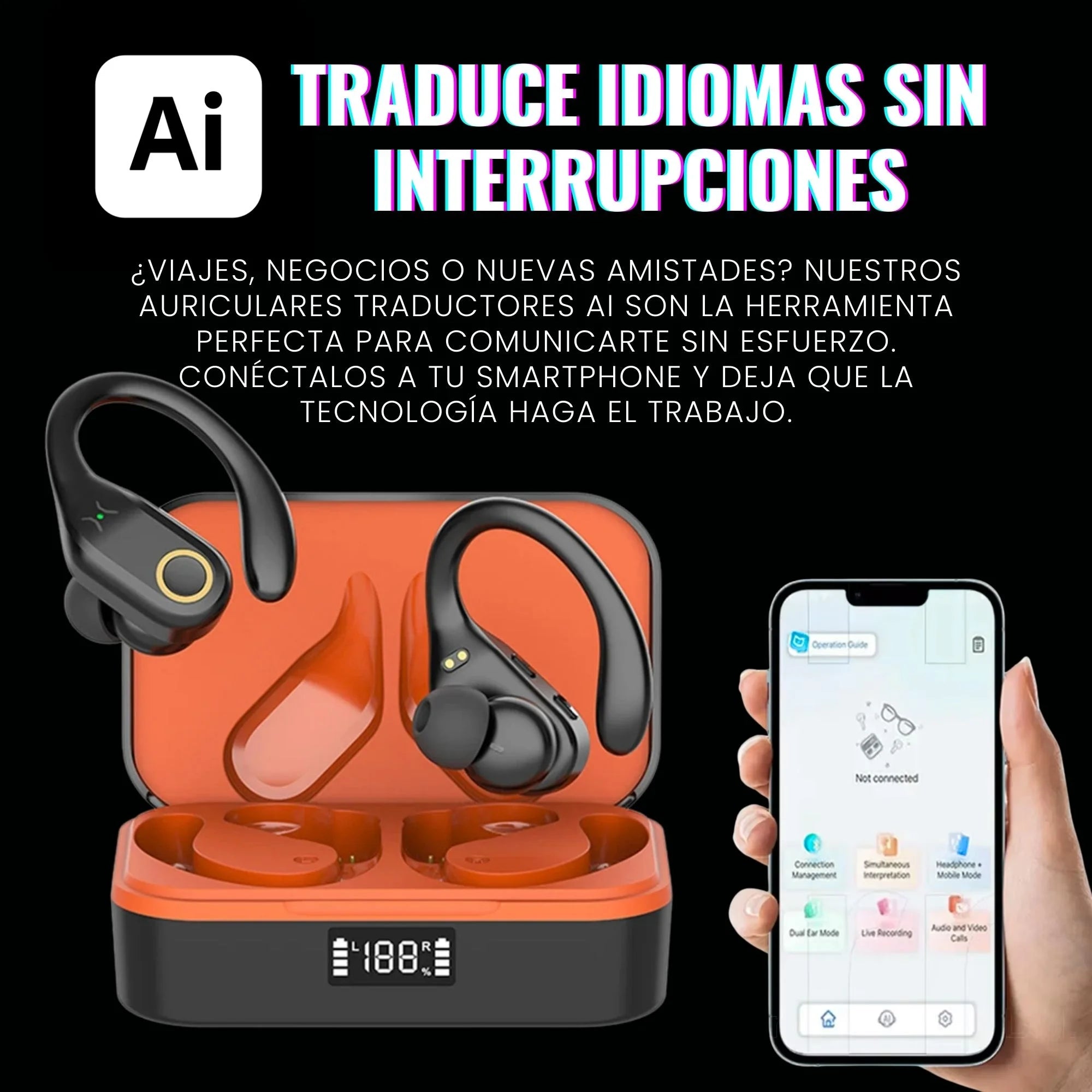 SUPERBUDS 4, AUDÍFONO TRADUCTOR CON IA 🎧