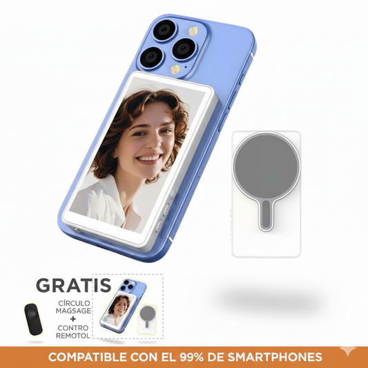 VISIOCLIP – MINI PANTALLA PORTÁTIL PARA SELFIES Y VIDEOS PRO 📱✨